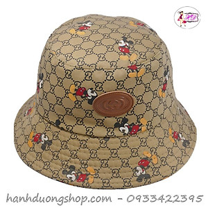 Nón bucket trái cây hot hit mũ tai bèo trái cây hoa cỏ vành nhỏ dễ thương chất liệu vải cotton thoáng mát - Hạnh Dương