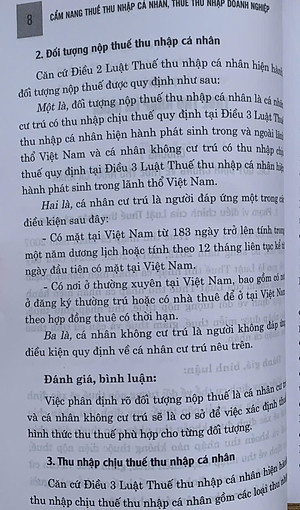 Cẩm nang thuế thu nhập cá nhân, thuế thu nhập doanh nghiệp