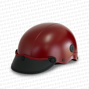 ƯU ĐÃI - Mũ bảo hiểm lỗ thông gió NÓN SƠN chính hãng ATG-ĐO325