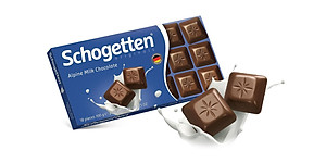 Sôcôla Thanh 13 Vị Schogetten - Sữa - 100g