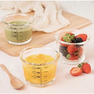 Hộp đựng thức ăn cho bé Lock&Lock có vạch chia LLG508S3 230ml x 3 hộp - LLG542S3 280ml x 3 hộp