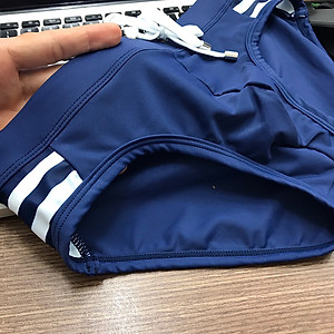 Quần bơi nam tam giác màu trơn, đồ bơi nam đi biển đẹp QBXH770