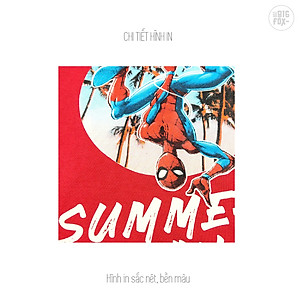 Đồ bộ bé trai cộc tay BIGFOX - MISS MEOW size đại chất cotton phong cách Âu Mỹ in Siêu nhân 11 - 40 kg QATE