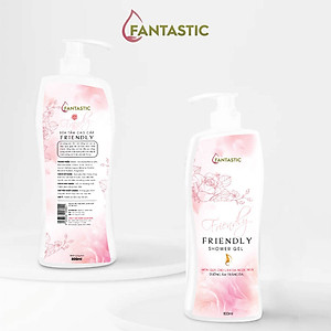 Sữa tắm trắng da FRIENDLY 800ml