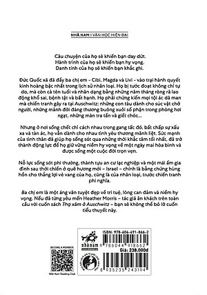 Sách Ba chị em - Phần 3 của thợ xăm ở Auschwitz