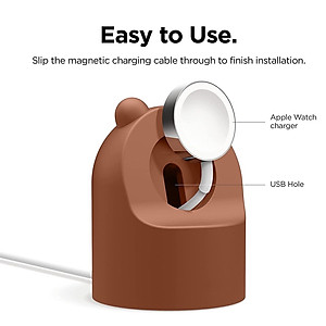 Đế Sạc Silicone Dành Cho Apple Watch Ultra / Apple Watch Series / Đồng Hồ Thông Minh, Kai.N Cartoon Stand - Hàng Chính Hãng