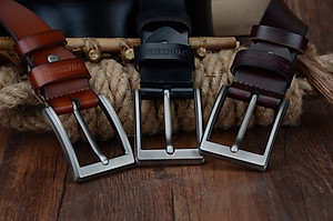 Thắt Lưng Da Bò Chính hãng COWATHER CF001 Nâu