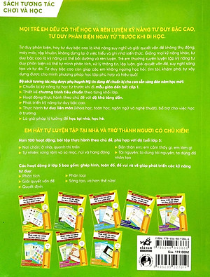 Sách Phát Triển Kỹ Năng Tư Duy Phản Biện – Lớp 5