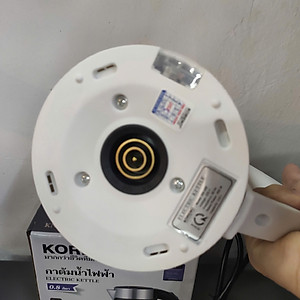 Bình đun nước siêu tốc mini ruột Inox 304 Koreno Thái Lan KN-208 dung tích 0.8L - Hàng chính hãng