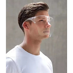 Kính che mặt chống giọt bắn có gọng gương, an toàn, thời trang dễ sử dụng