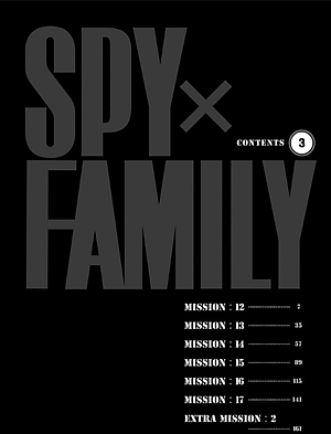 SPY x FAMILY 3 (ジャンプコミックス)
