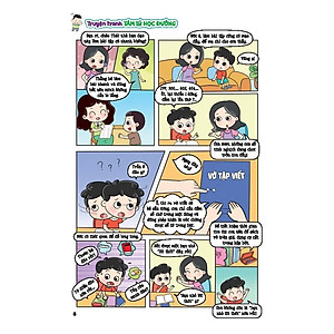 Sách - Truyện Tranh Tâm Lý Học Đường - Bí Quyết Học Tập Bứt Phá - Minh Thắng