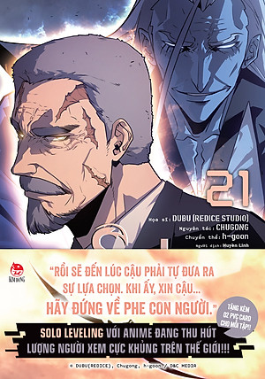 Solo Leveling - Tôi Thăng Cấp Một Mình - Tập 21 [Tặng Kèm Obi + Bộ Đôi Card PVC]