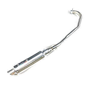 Pô Leovince bạc + cổ pô Exciter 135 