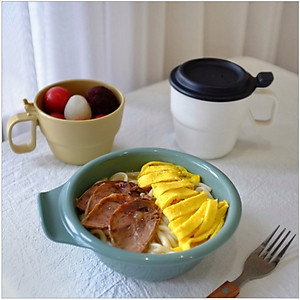 Ly nhựa cao cấp có nắp chống tràn Inomata hàng nội địa Nhật Bản