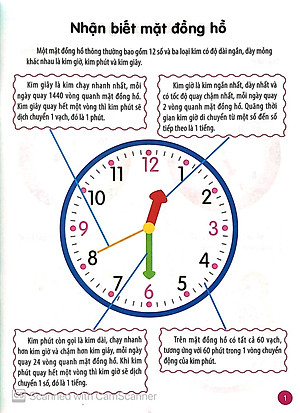 Sách Vui Học Toán - Học Xem Giờ