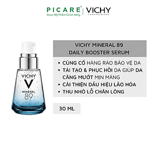 Dưỡng Chất Khoáng Cô Đặc Giúp Phục Hồi Và Bảo Vệ Da Vichy Minéral 89 (30ml)