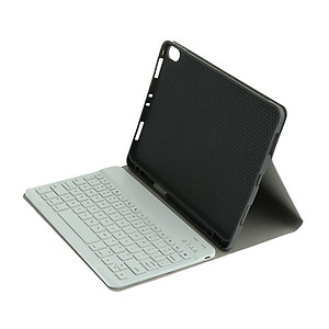 Keyboard case with integrated pen holder, detachable, wireless Bluetooth
