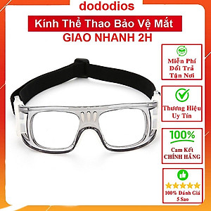 Kính Bảo Vệ Chơi Thể Thao, Bóng Rổ, Bóng Đá Chống Sương Mù, Mồ Hôi Cao Cấp - Có Thể Lắp Mắt Kính Cận - Hãng dododios