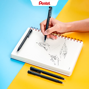 Bút chì kim bấm Pentel A255 ngòi 0.5mm chắc chắn bền đẹp nhỏ gọn tiện dụng