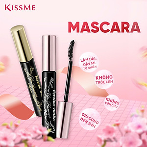 Mascara Vuốt Dài Và Cong Mi Không Lem Trôi Kissme Heroine Make Long Up (6G)
