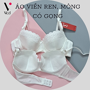 Áo lót nữ nâng ngực mỏng, có gọng Vicci AV.05 cúp chéo phối viền ren, dây vai có thể tháo rời, mềm mại, thoáng mát tạo cảm giác dễ chịu, thoải mái tuyệt đối