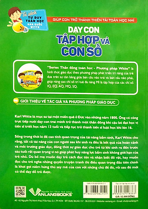 Tủ Sách Tư Duy Toán Học HQ - Dạy Con Tập Hợp Và Con Số