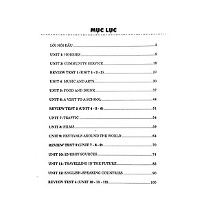 Sách Bài Tập Trắc Nghiệm Tiếng Anh Lớp 7 (Không Đáp Án)