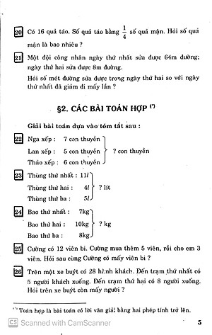 Sách Các Bài Toán Đố Lớp 4