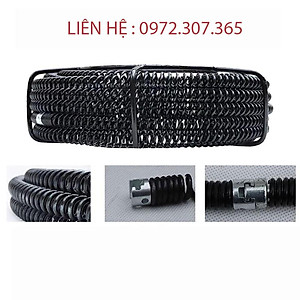 Dây thông tắc cống, đường ống ,đường kính 16mm dài 6m lò xo cao cấp với chất liệu mangan cao cấp siêu bền
