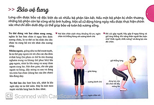 Sách Lò Xo - 15 Phút Tập Lưng (Kèm 1 DVD)