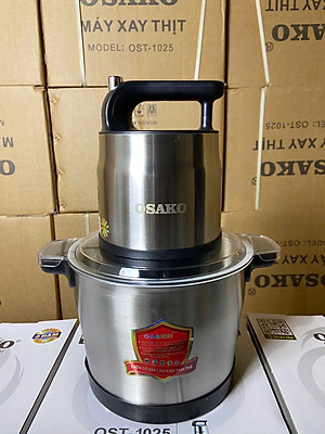 Máy xay thịt công suất 1000W, cối inox 6L Osako OST-1020-hàng chính hãng