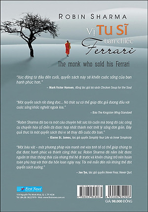 Sách Vị Tu Sĩ Bán Chiếc Ferrari (Tái Bản)