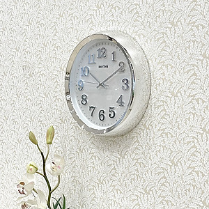 Đồng hồ treo tường hiệu RHYTHM - JAPAN CMG552NR19 (Kích thước 30.9 x 5.4cm)