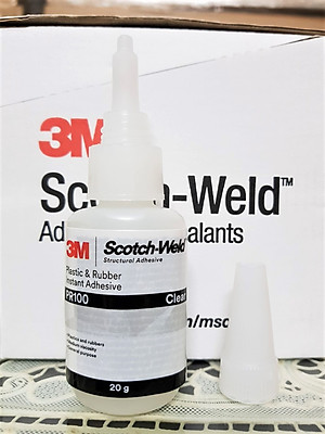 Bộ 2 chai keo dán đa năng siêu dính Scotch-Weld 20g 3M PR100