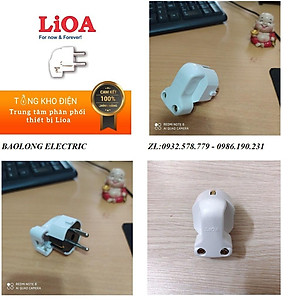 Đầu phích cắm tiêu chuẩn châu Âu  LIOA EURF5