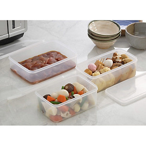 Hộp Nhựa Đựng Thực Phẩm Nhiều Dung Tích Inomata Natural Pack Dùng Được Trong Lò Vi Sóng