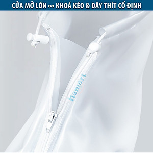 Ủng Bọc Giày Trời Mưa Chống Nước PVC Chống Bám Bẩn Áo Bảo Vệ Giày Chống Trơn Trượt Tiện Lợi