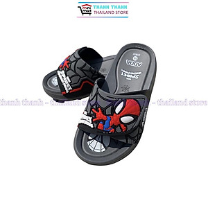 Dép bé trai quai ngang siêu nhân người nhện 3D Thái Lan 31R1V