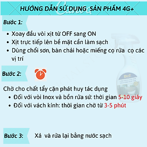 Dung Dich Tẩy Cặn Canxi, Làm Sạch vòi sen Inox, Cabin, vách kính nhà tắm Dr.C CHÍNH HÃNG (Chai 300ml)