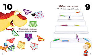 Chú Khủng Long Tham Ăn: Giải Cứu Bố - Bài Học Về Số Đếm (Song Ngữ)