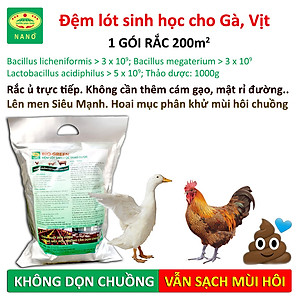 Đệm lót sinh học thảo dược dùng cho Chăn Nuôi BIO-GREEN