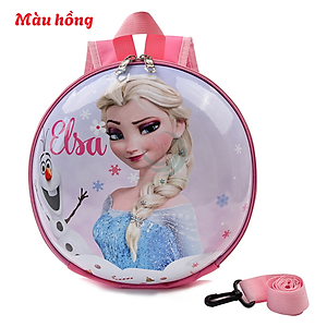 Balo in hình nhân vật Elsa trong phim Frozen, thiết kế dễ thương, nhiều màu sắc, phù hợp cho bé đi học hoặc đi chơi Balo Cho Bé Mầm Non, Cặp Cho Bé Mẫu Giáo Dễ Thương Cho Bé 1-5 Tuổi