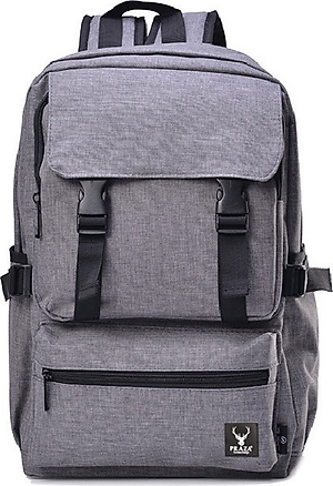 Combo Balo Thời Trang & Túi Đeo Messenger PRAZA - BL172DC095 (Xám)