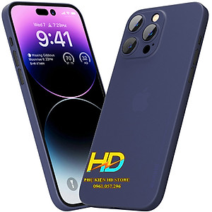 Ốp Lưng Siêu Mỏng Dành Cho iPhone 14 Pro Max / 14 Pro / 14 Plus / 14 Chính Hãng Memumi Không Bám Vân Tay, Bảo Vệ Camera - Hàng Chính Hãng