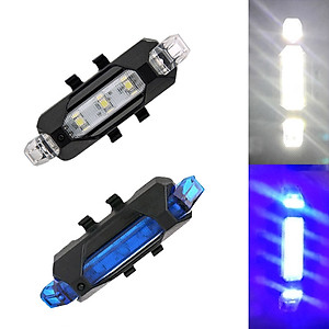 Đèn Hậu Phía Sau Cảnh báo an toàn Đuôi Xe Đạp DC918 Sạc USB Có Thể Sạc Lại MaiLee