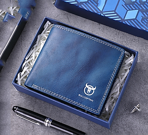 Ví nam 100% da bò thật cao cấp phong cách mới