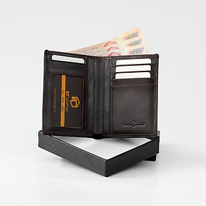 Ví đứng da bò AT Leather 046D