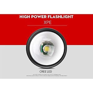 Đèn pin mini siêu sáng bỏ túi 2in1 có zoom xa gần kèm hộp đựng- Hàng chính hãng 