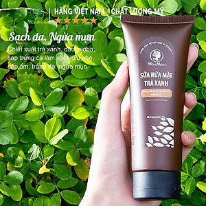 Bộ dưỡng trắng mịn da hữu cơ, sáng hồng da mặt, mịn màng body Wonmom (1 sữa rửa mặt + 1 cốt nghệ hạ thổ)